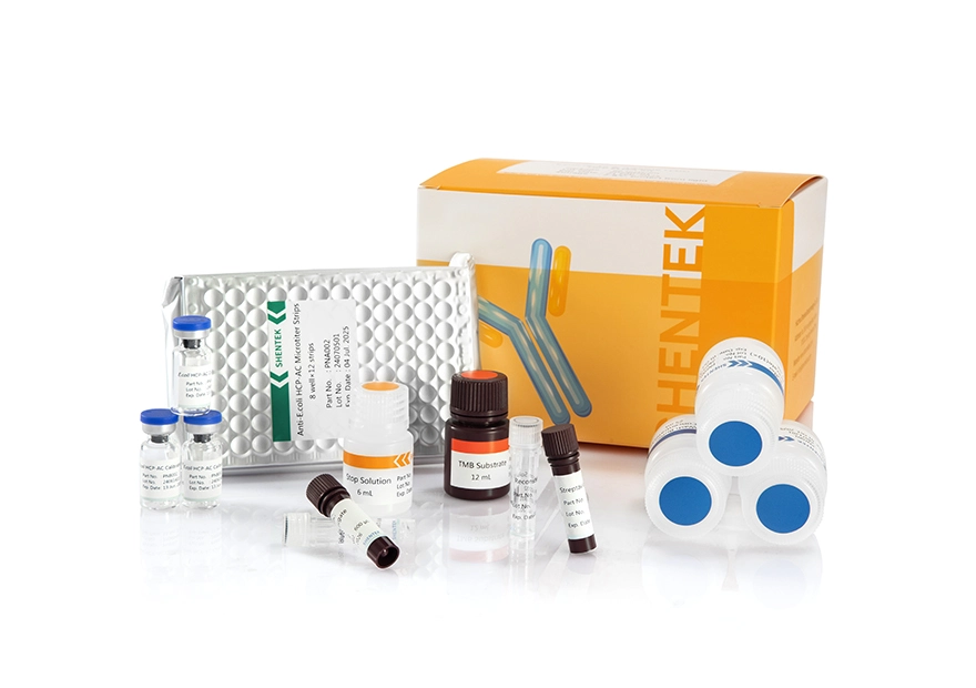 مجموعة E.coli (من & Lysis القلوية) HCP ELISA Kit
