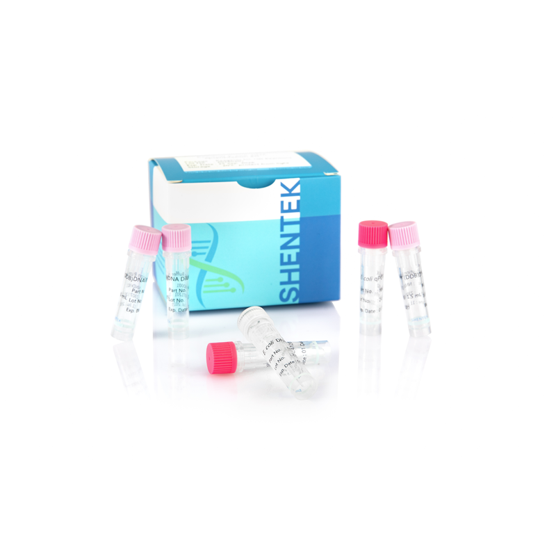 مجموعة كمية الحمض النووي المتبقية E. coli